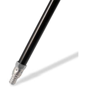 Carlisle, Flo-Pac, Threaded Heavy-Duty Plastic Coated Metal Handle, 60", Black