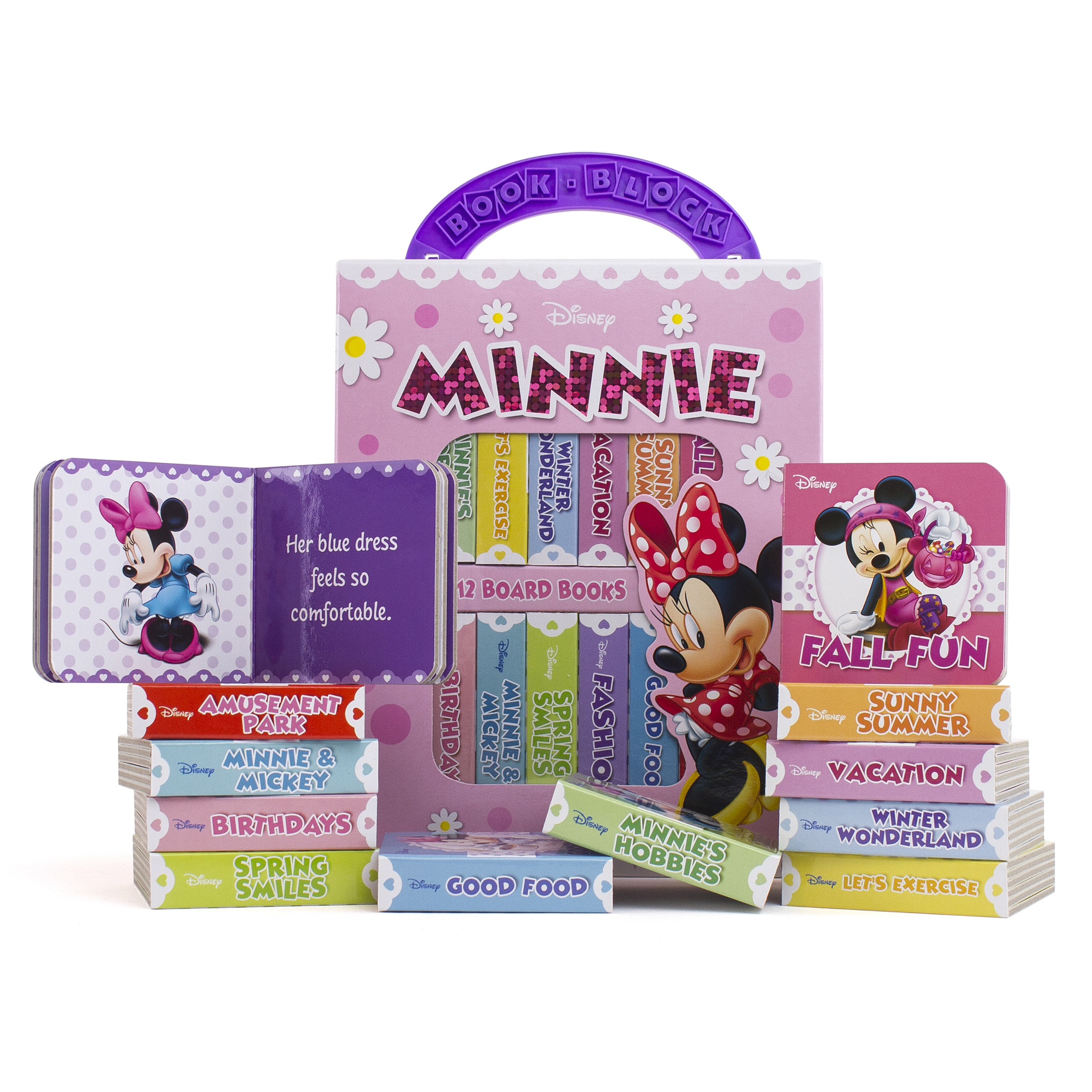 PI Kids My First Library Minnie Mouse, 12 Books