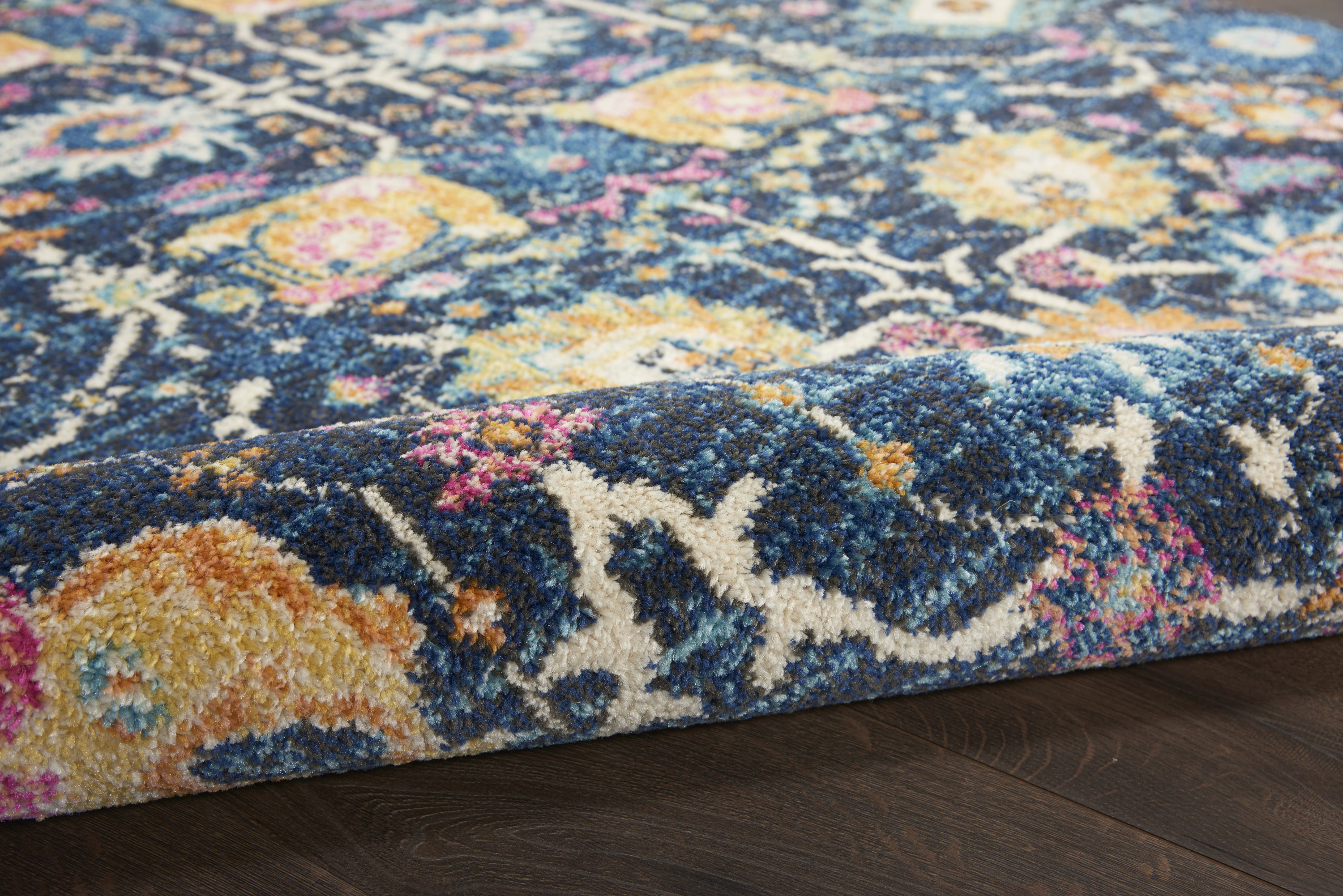 Nourison Passion 9' x 12' Navy Bohemian Indoor Rug