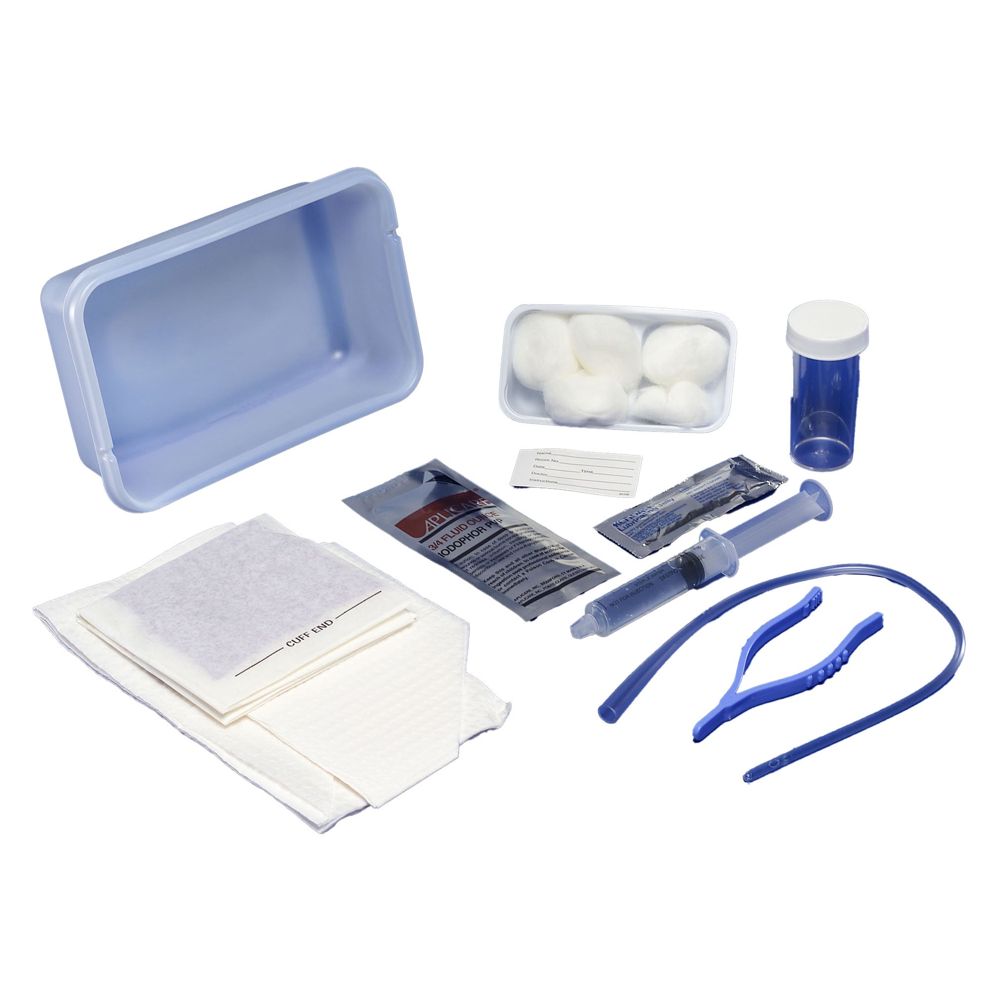Dover™ Intermittent Catheter Tray, Vinyl