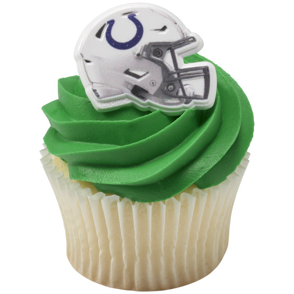 NFL Team Helmet Cupcake Rings