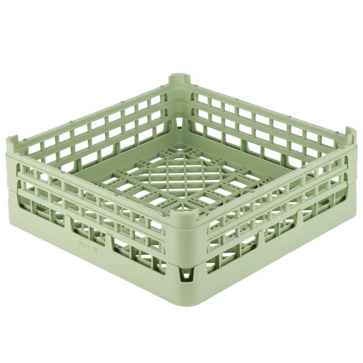 Signature full-size open rack with tall height in Light Green / Light Green