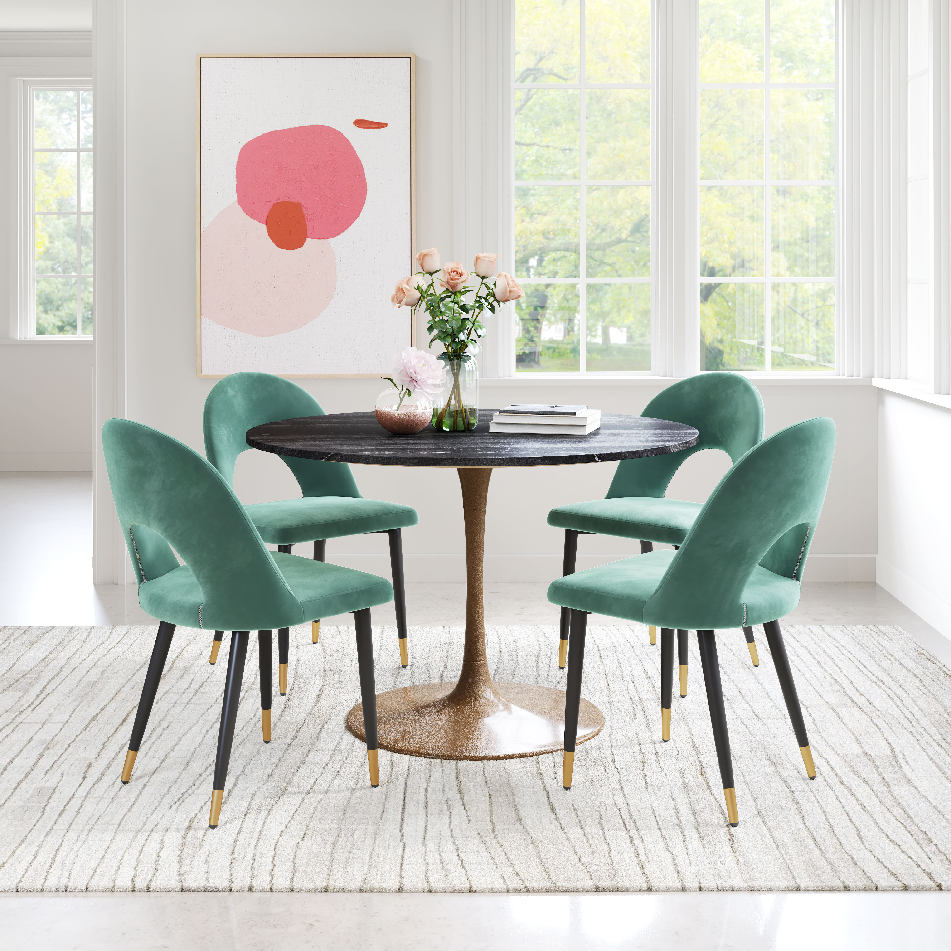 Menlo Dining Chair (Set of 2) Green product image