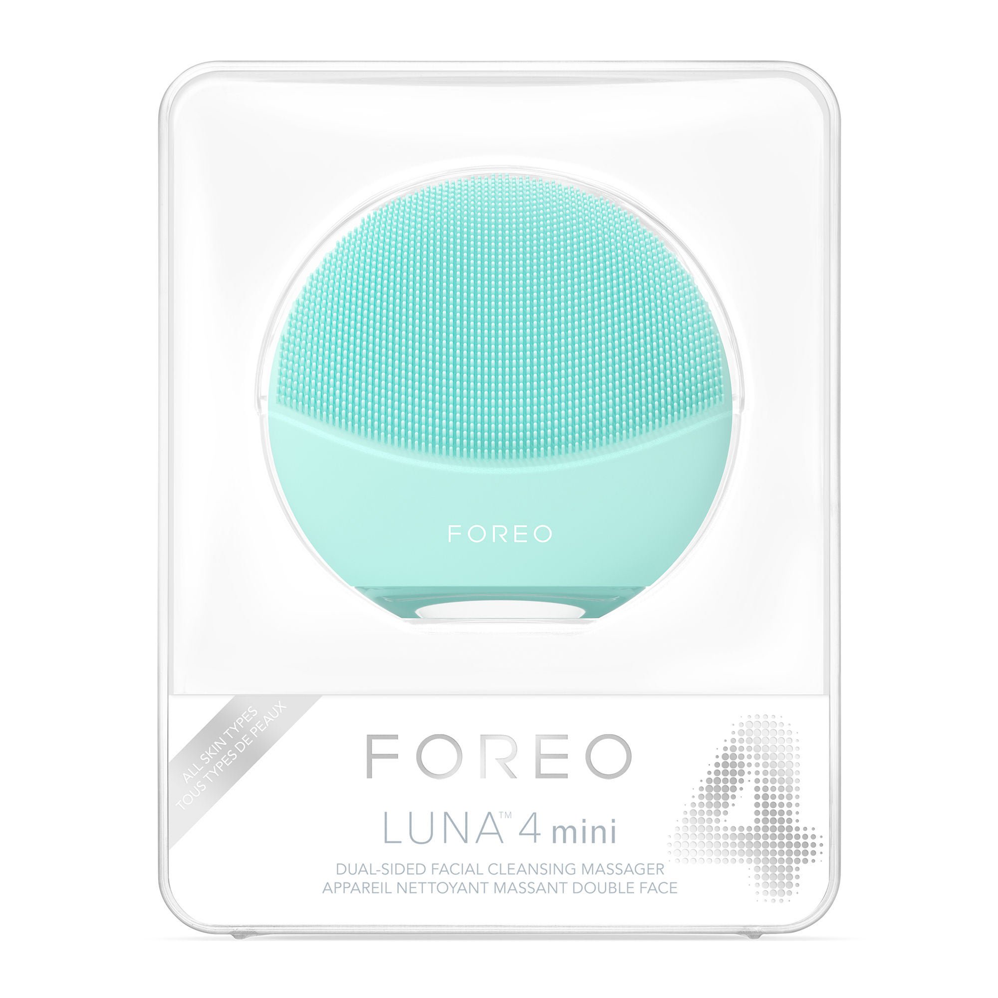 LUNA™ 4 mini Facial Cleansing Device, Arctic Blue