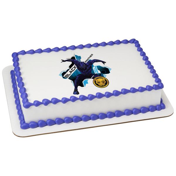 MARVEL Black Panther PhotoCake® Edible Image®