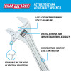 810PW 10-inch Reversible Jaw Adjustable Wrench