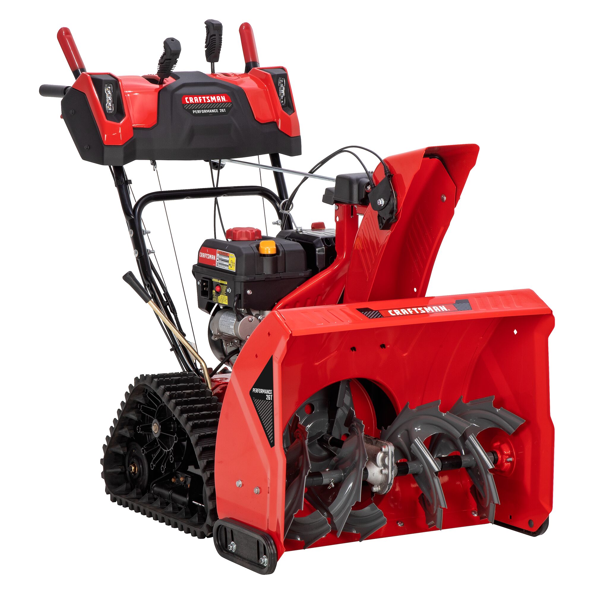 CRAFTSMAN Performance 26 Track Snowblower right side ¾ view