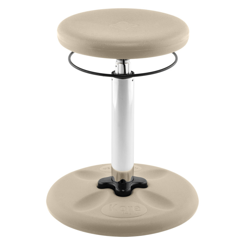 Kids Adjustable Tall Wobble Chair 16.5-24", Sand Dollar