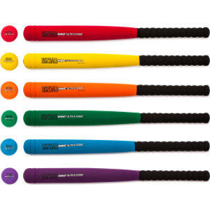 Rhino&reg; Ultra Foam 29-Inch Bat & Ball Set, Set of 6