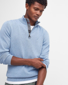 Pullover Cotton Half Zip 