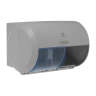 Georgia Pacific, Compact 2-roll Side-by-side, Coreless Bath Tissue Dispenser, Gray