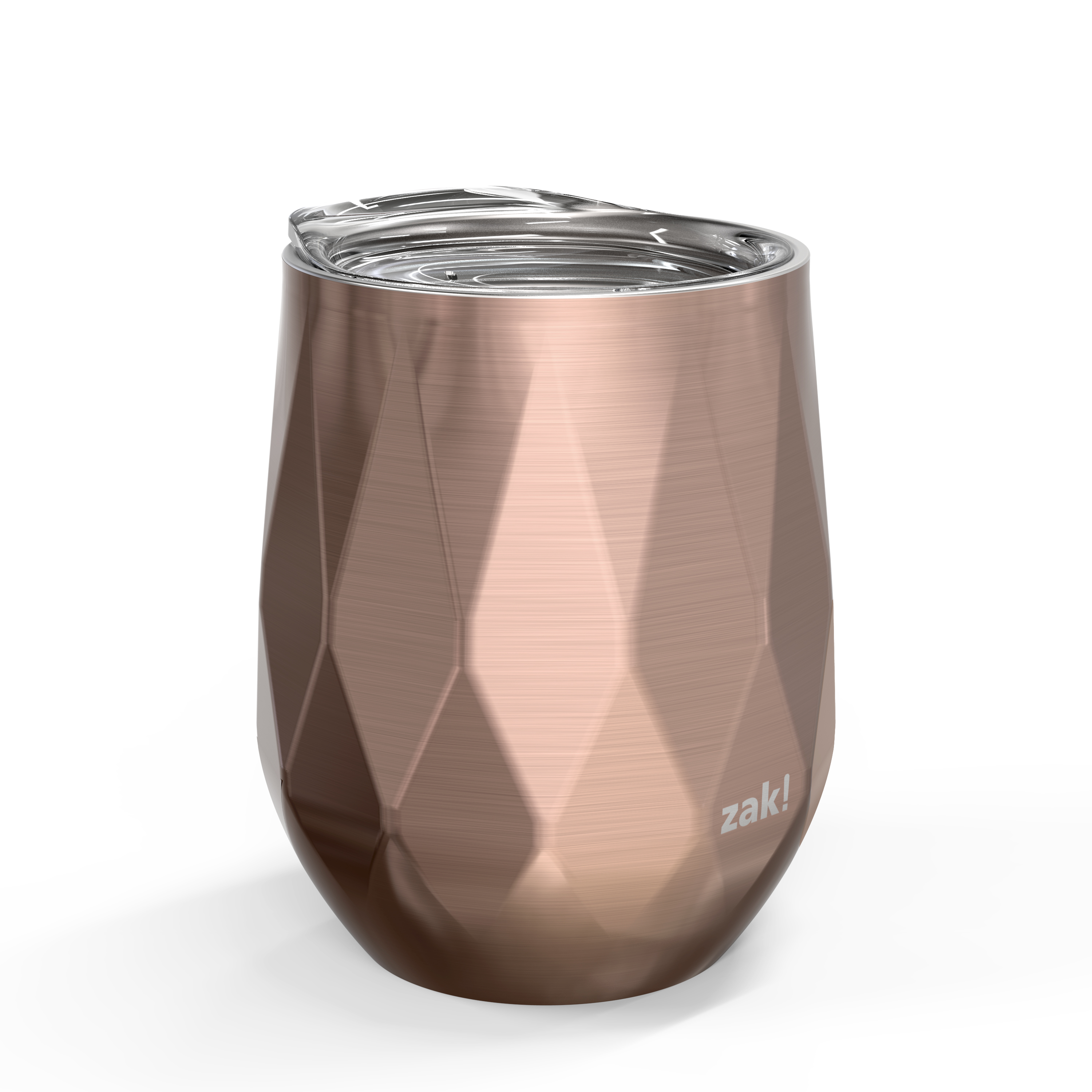 Fractal 11 ounce Vacuum Insulated Stainless Steel Tumbler, Rose Gold slideshow image 3 Fractal 11 ounce Vacuum Insulated Stainless Steel Tumbler, Rose Gold slideshow image 3