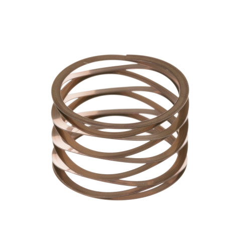 Refrigerator auger motor  clutch drive spring