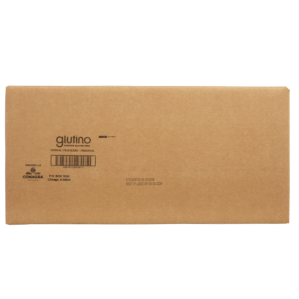 GLUTINO Animal Crackers Conagra Foodservice