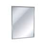 American Specialties Inc, Stainless Steel Chan-Lok Frame Mirror, 18” wide x 36” high