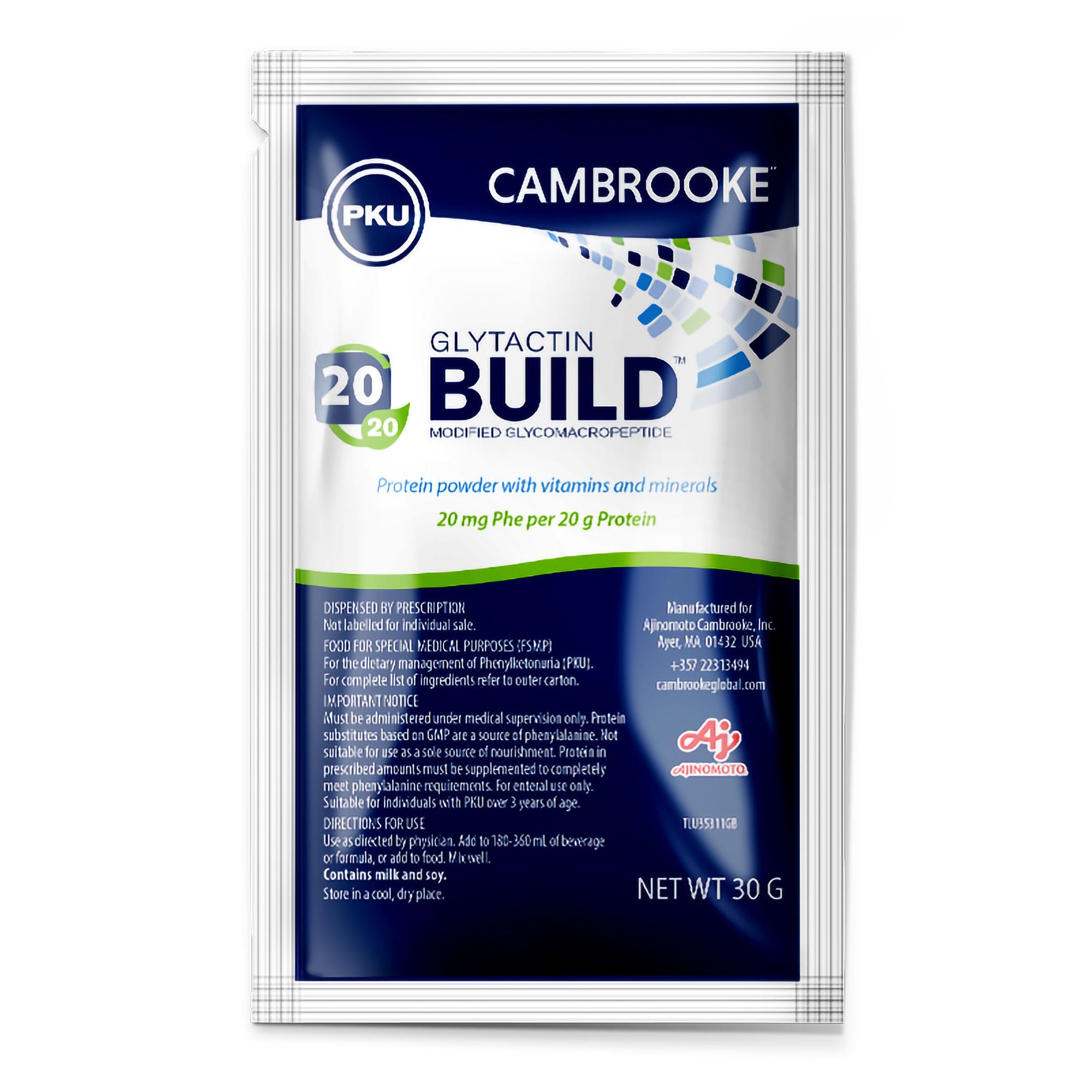 Glytactin® Build 20/20 GMP for the Dietary Management of PKU, Smooth Flavor