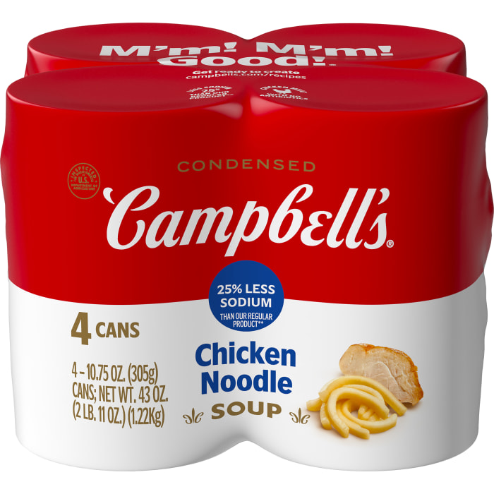 25% Less Sodium Chicken Noodle Soup