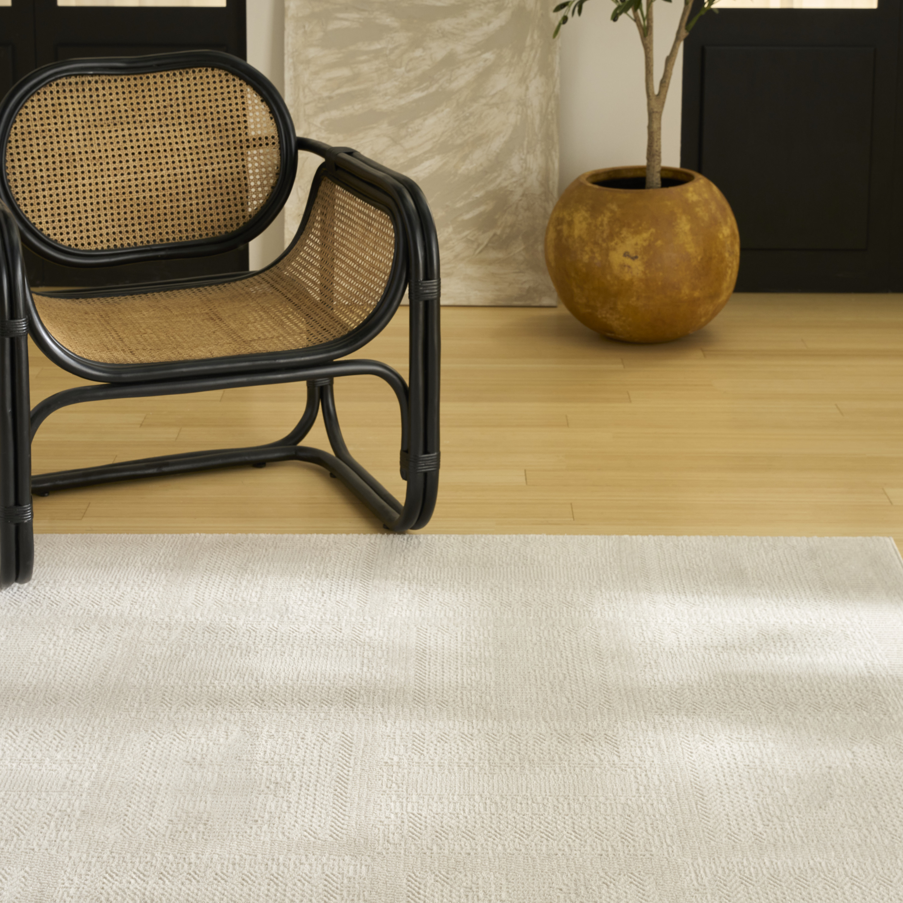 Nourison Nordic 8' x 10' Ivory Modern Indoor Rug