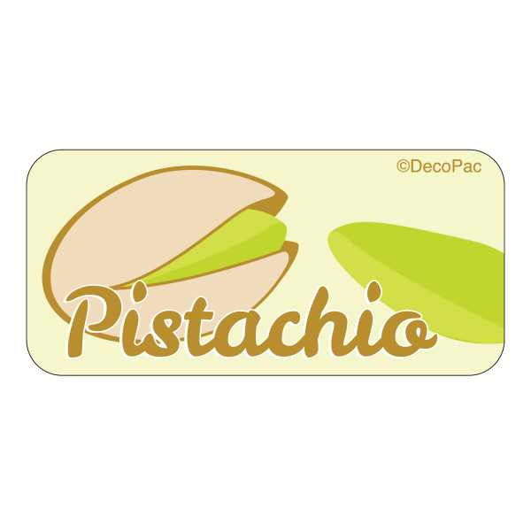 Pistachio Label PhotoCake® Edible Image® Merchandising Label