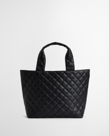 Battersea Quilted Mini Tote Bag Classic Black