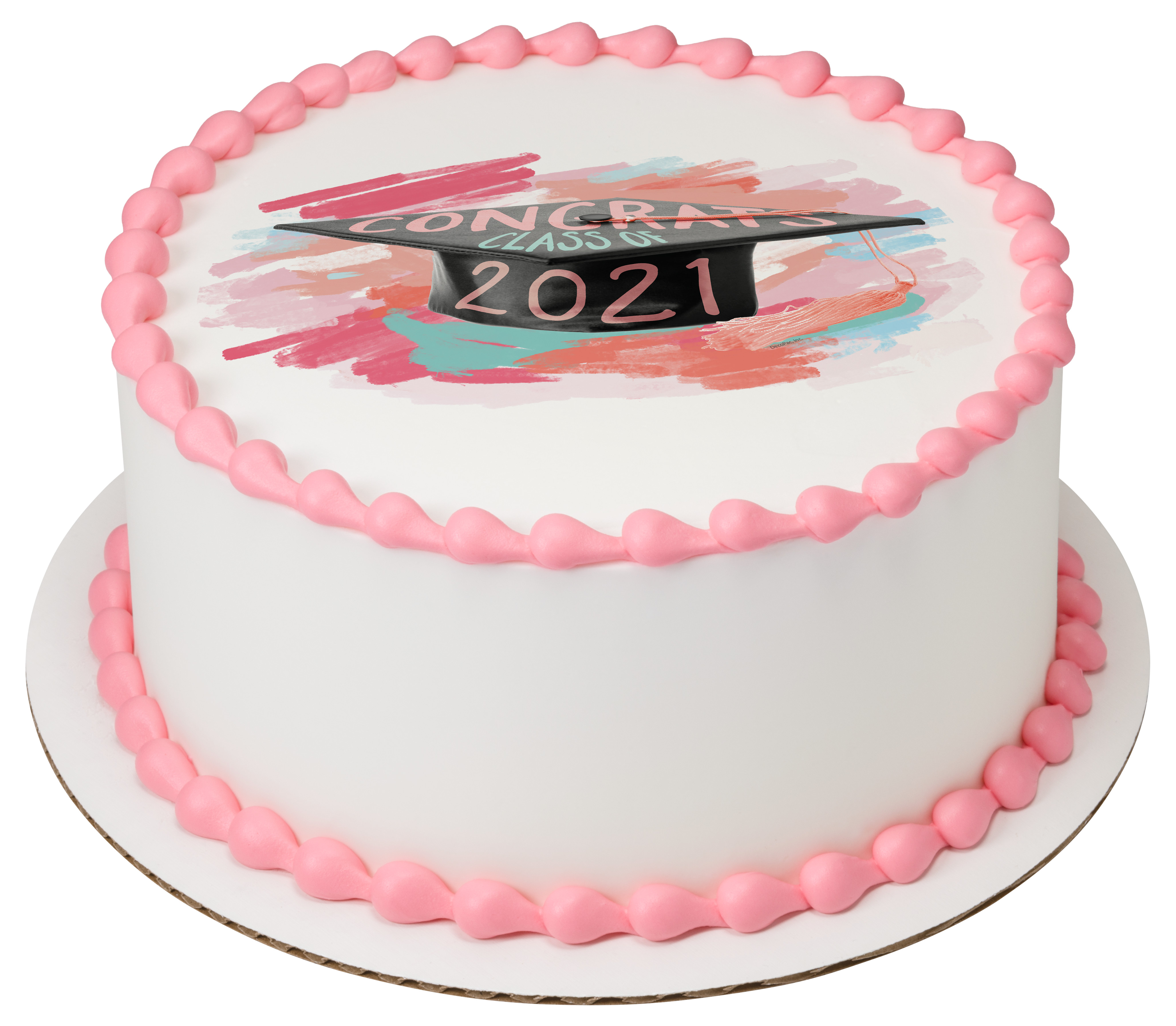 Grad 2021 PhotoCake® Edible Image® DecoPac Grad 2021 PhotoCake® Edible Image® DecoPac