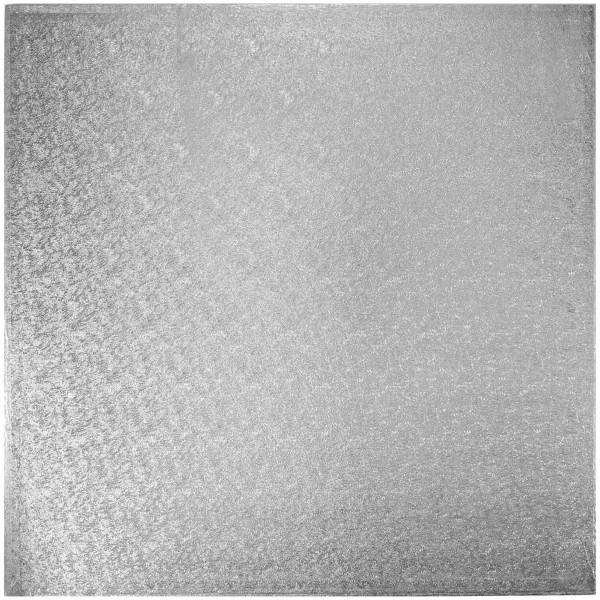 20" Square Silver Foil Cake Board