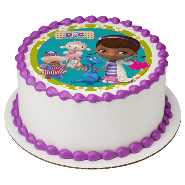Disney's Doc McStuffins Doc and Friends PhotoCake® Edible Image®