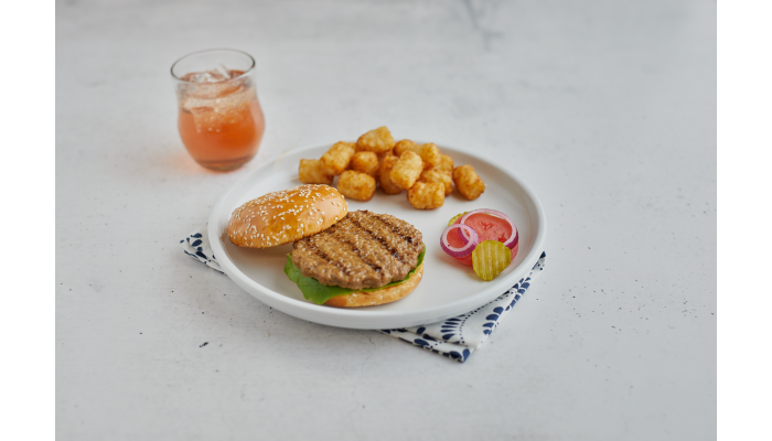 Tenderbroil® Fully Cooked Charbroiled Portion Beef Pattie, 2.6 oz._image_1