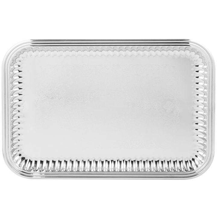Esquire™ Rectangle Fluted Trays