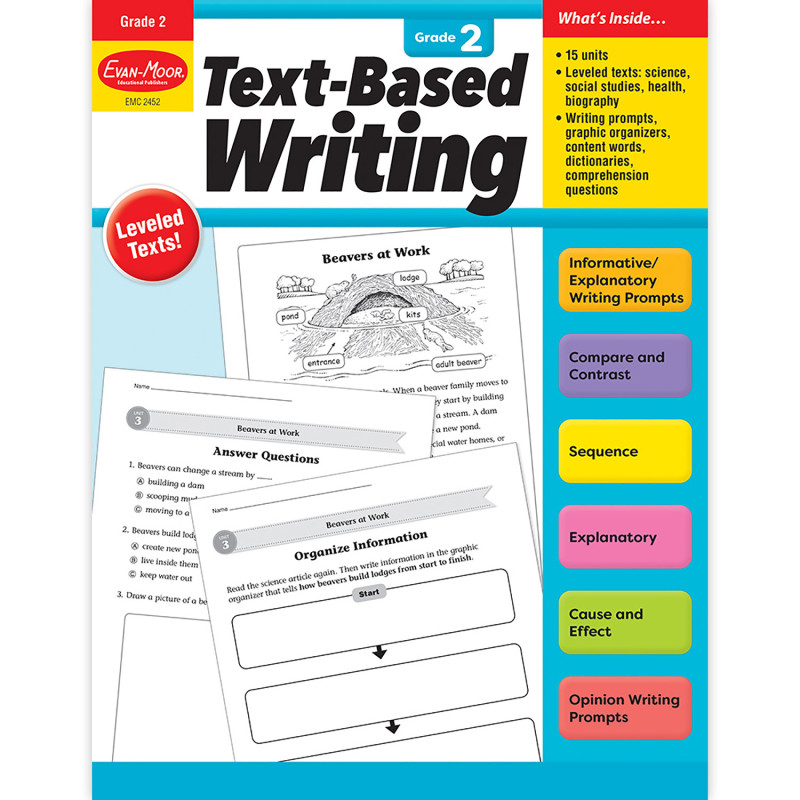 Text-Based Writing, Grade 2