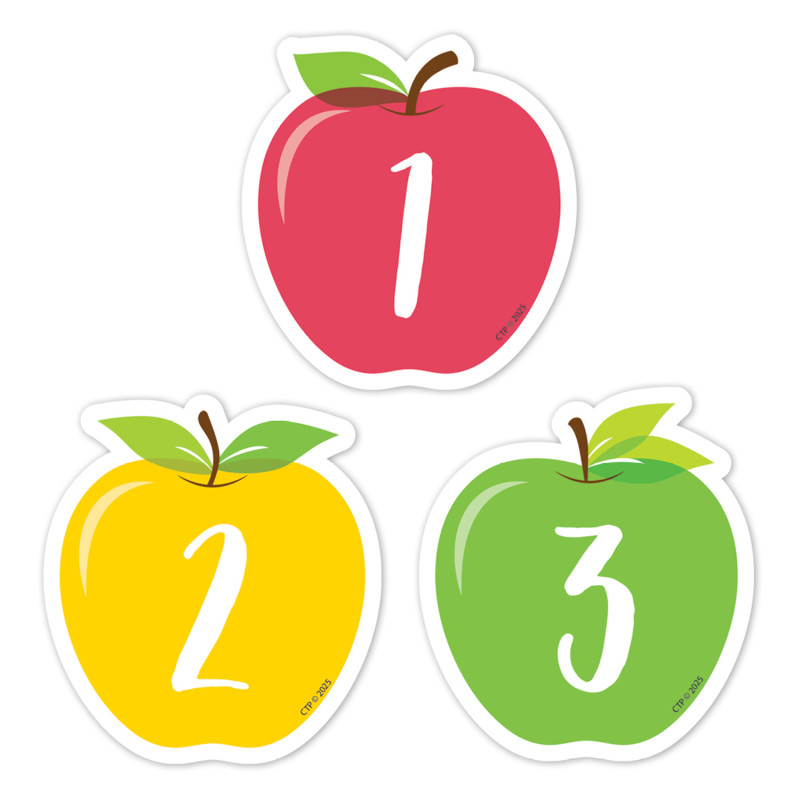 Apple Time Apples Calendar Days, 35 Pieces
