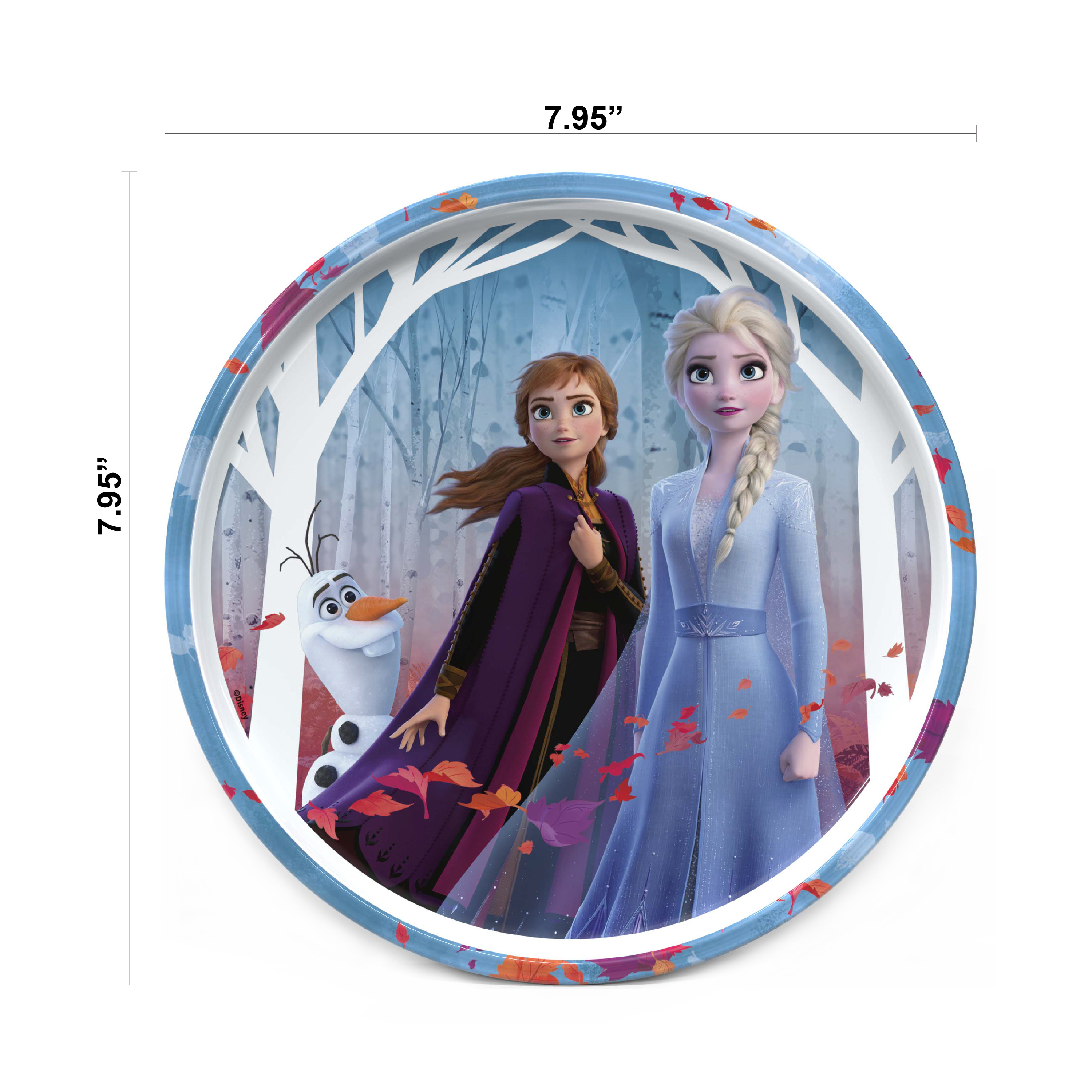 Disney Frozen 2 Movie Dinnerware Set, Anna and Elsa, 5-piece set slideshow image 7 Disney Frozen 2 Movie Dinnerware Set, Anna and Elsa, 5-piece set slideshow image 7