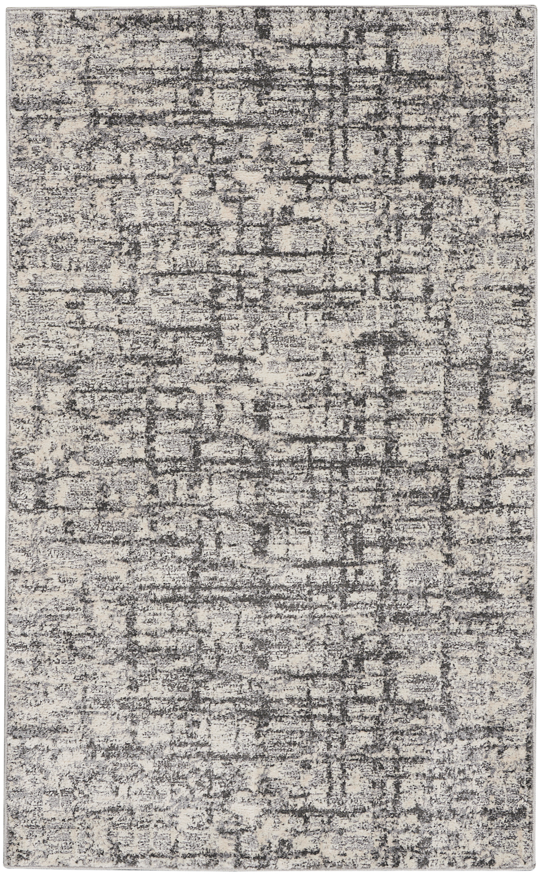 Calvin Klein CK950 Rush 3'2" x 5' Ivory Grey Modern Indoor Rug