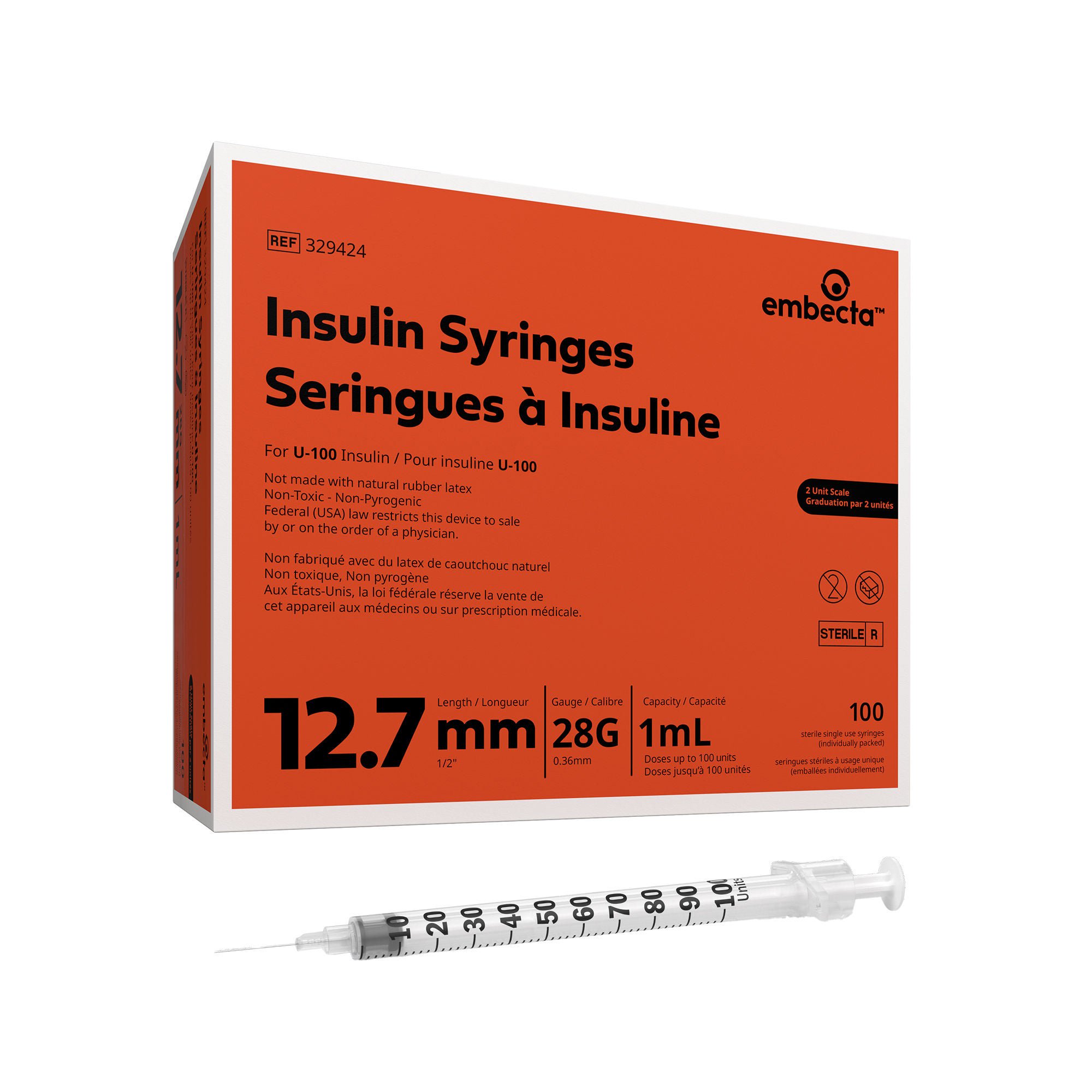 Micro-Fine™ Insulin Syringe with Needle