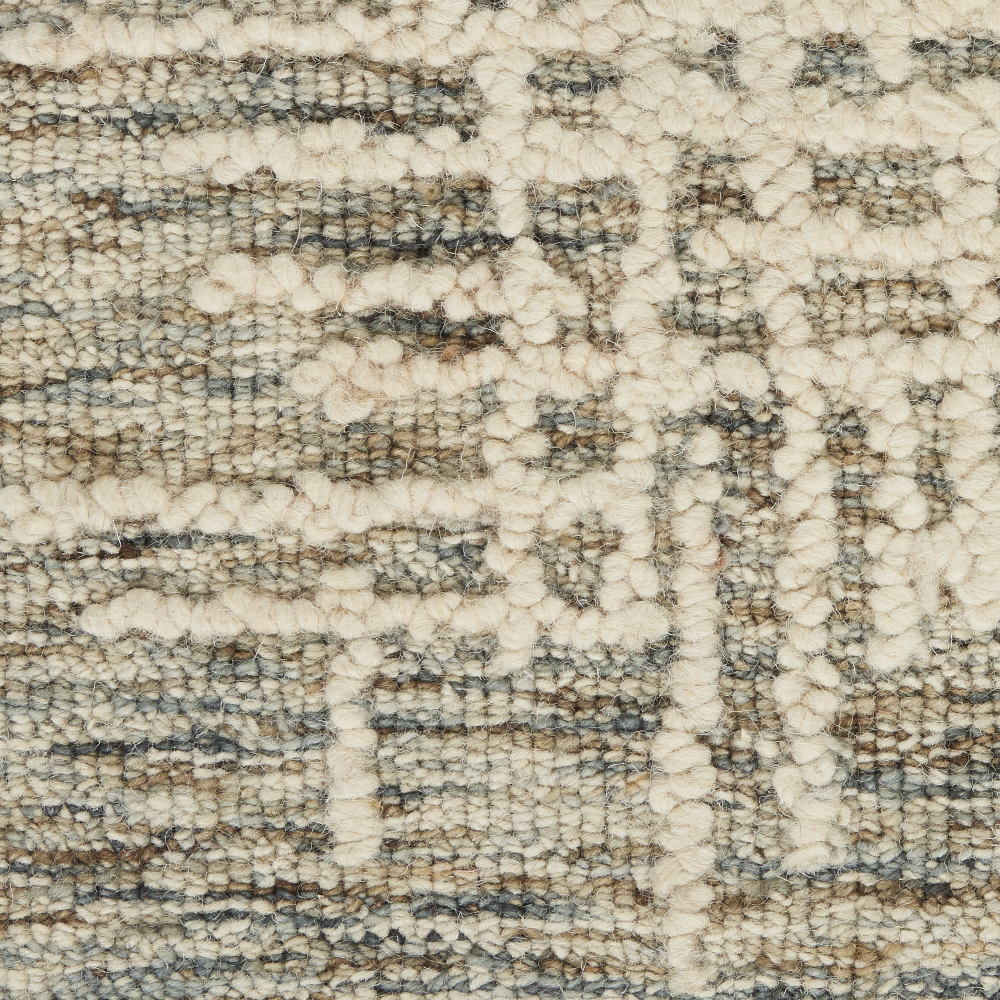 Nourison Colorado 2'3" x 7'6" Ivory Multicolor Rustic Indoor Rug