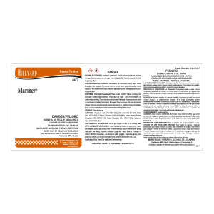 Label RTU 477 Mariner Acid Cleaner