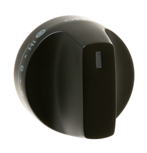 DOUBLE BURNER KNOB - FLAT BLACK