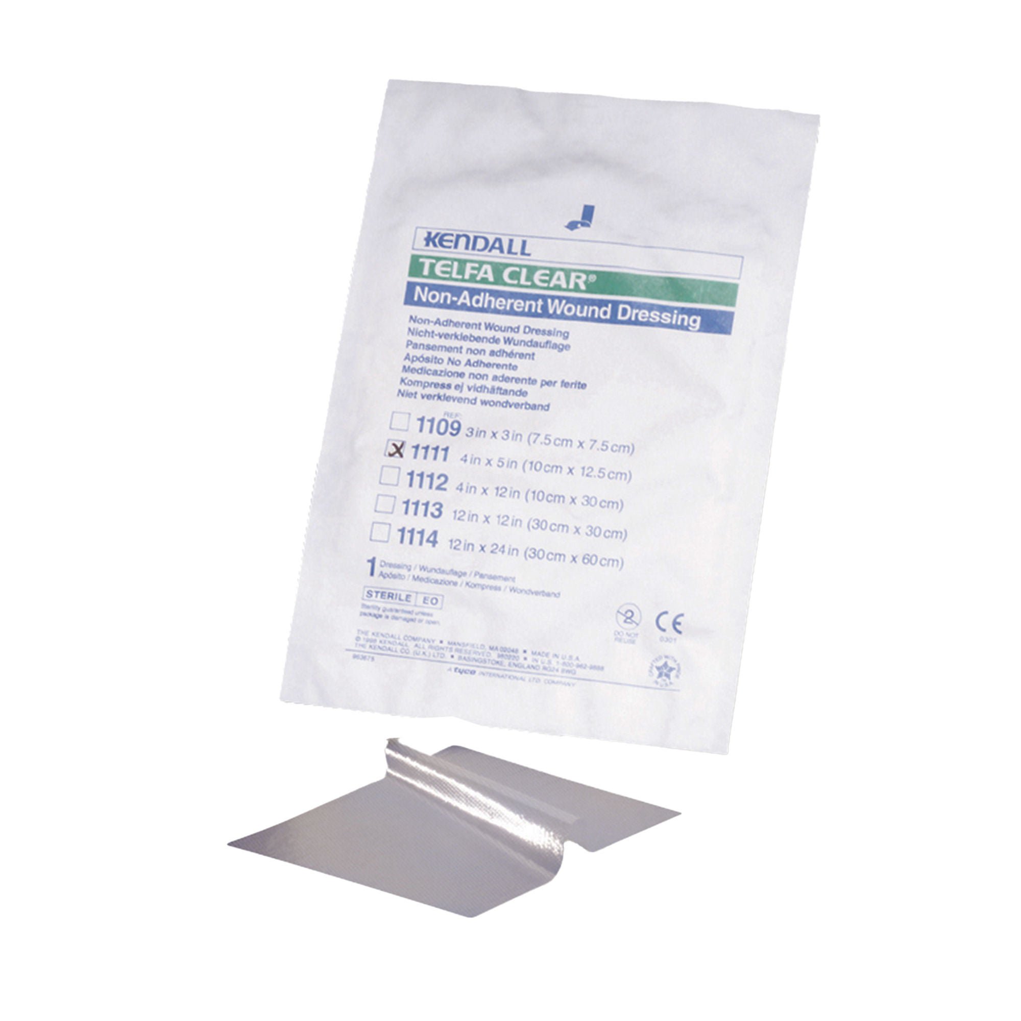Telfa Clear® Nonadherent Dressing, 4 x 5 Inch