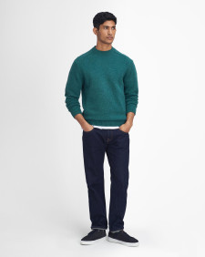 Grangetown Crew Neck Jumper Classic Green