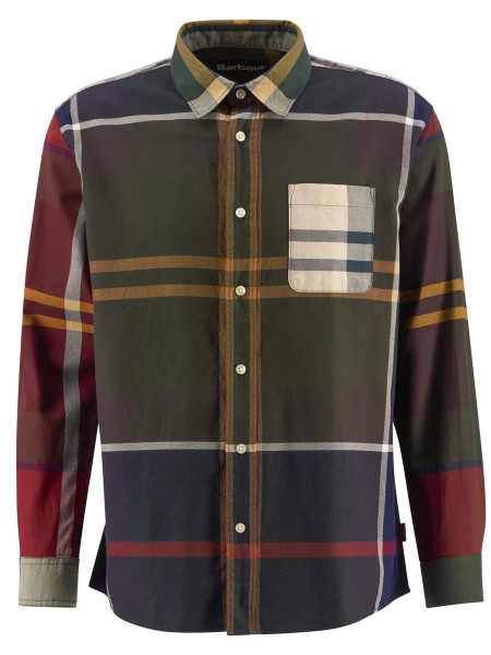 Camicia oversize Patchwork in tartan Camicia oversize Patchwork in tartan
