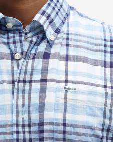 Hartley Regular Short-Sleeved Shirt Sky
