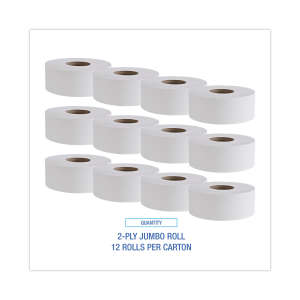 Boardwalk, 2 ply, 3.4in Bath Tissue