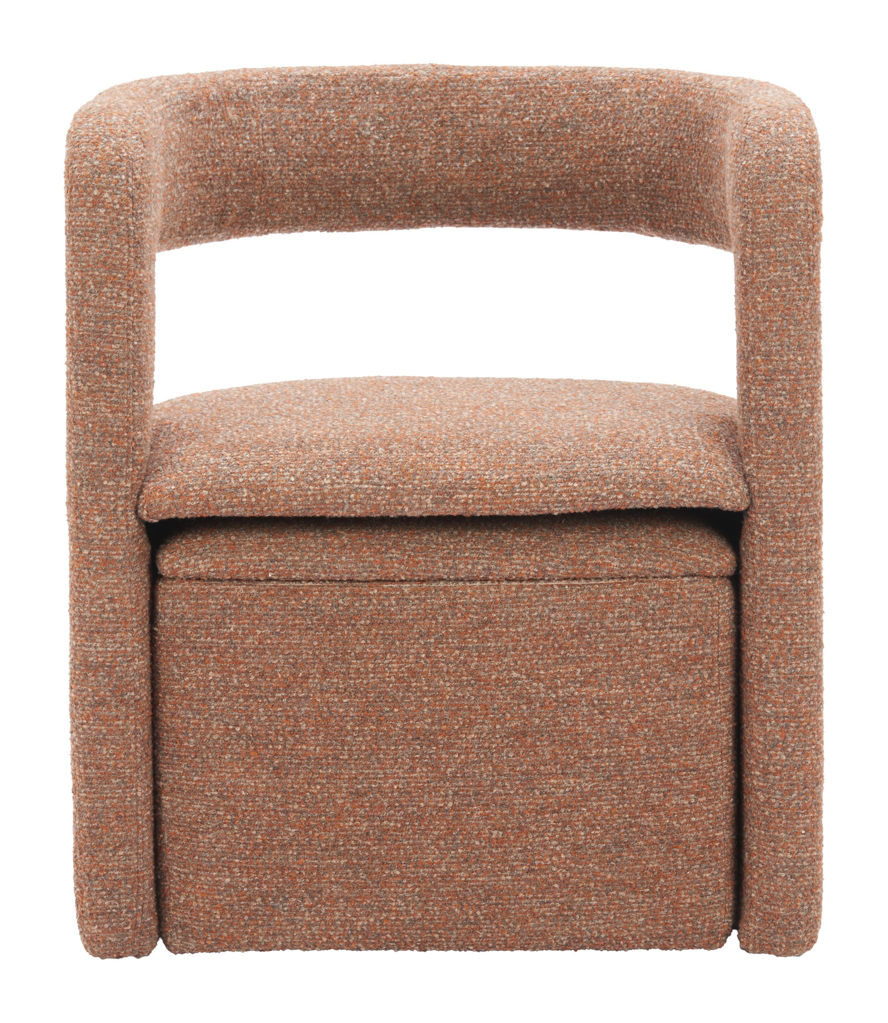 Atria Accent Chair & Ottoman Tawny Brown product image