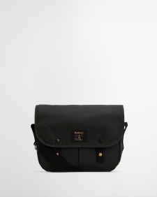 Field Waxed Riever Crossbody Bag Sage