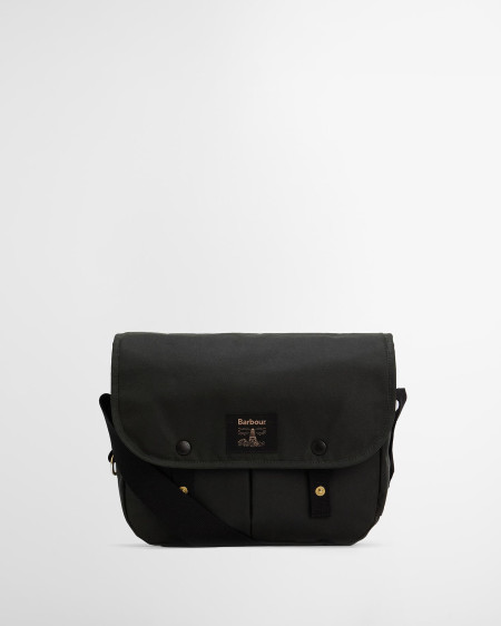 Borsa a tracolla Riever Field in tessuto cerato