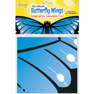 Dress-Up Morpho Butterfly Wings, Blue
