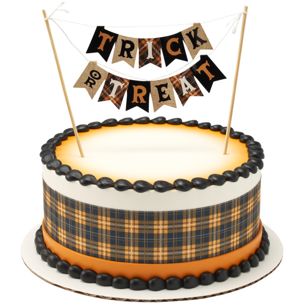 Trick or Treat Banner Layon