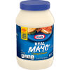 Kraft Real Mayo Creamy & Smooth Mayonnaise, for a Keto and Low Carb Lifestyle, 30 fl oz Jar