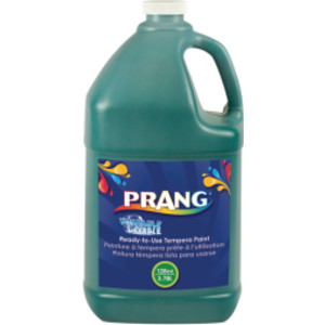 Washable Tempera Paint, Green, 1 Gal