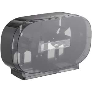 Tork, Twin T1, Jumbo Bath Tissue Dispenser, Black